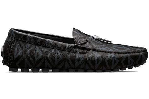 mocasini dior|Dior Mocassin Black CD Diamond Leather Men's.